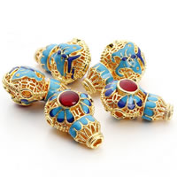 Cloisonne Hollow Beads