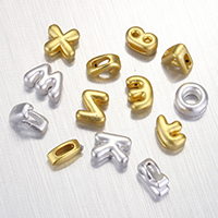 Sterling Silver Alphabet Beads