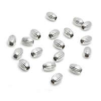 Sterling Silver Corrugated Beads