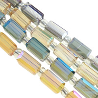 Rectangle Crystal Beads