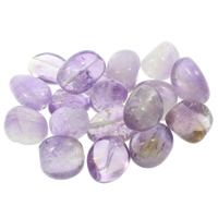 天然紫水晶のビーズ