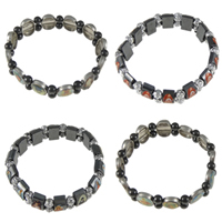 Plastic Beads Magnetic Bracelets