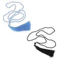Кристалл свитер цепи ожерелье