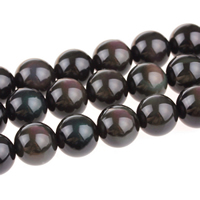 Perles obsidienne noire