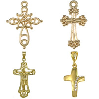 Brass Cross Pendants