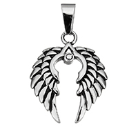 Stainless Steel Wing Shape Pendant