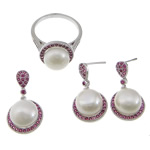 Sterling Silver Freshwater Pearl Jewelry Sets