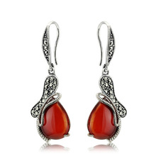 Thailand Sterling Silver Drop Earring