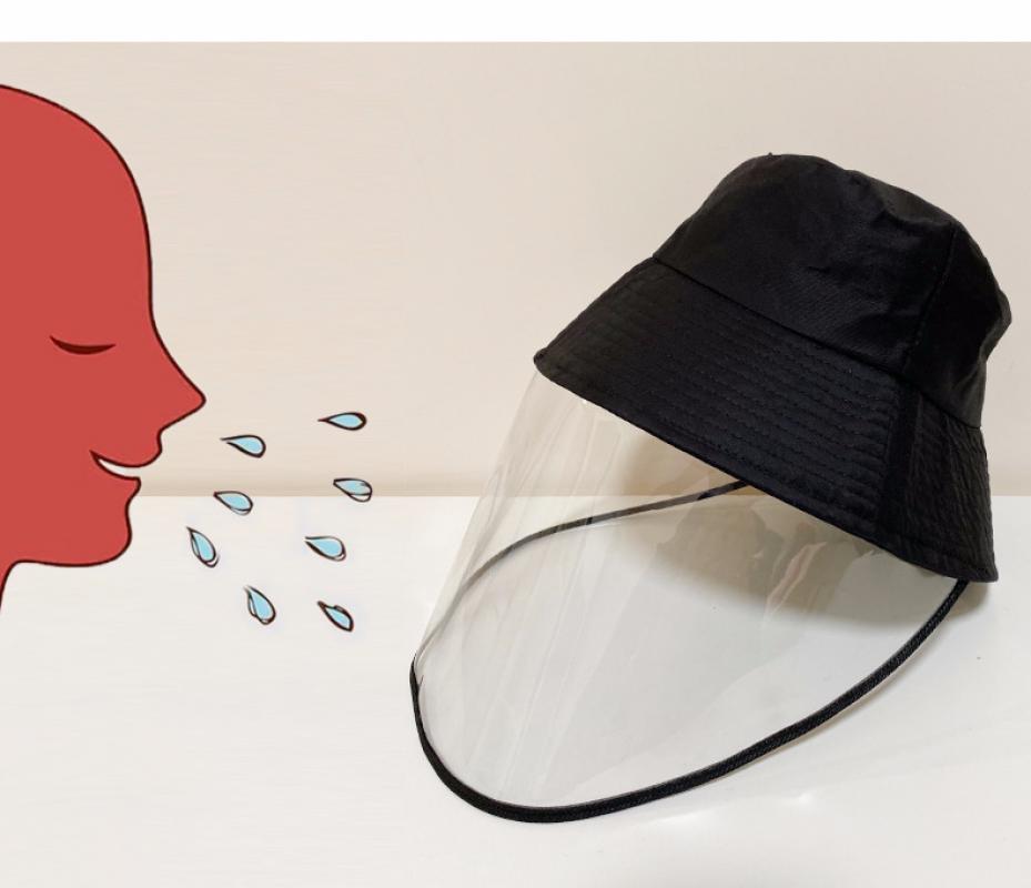 Droplets   Dustproof Face Shield Hat