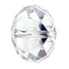 Espaciador cristal de la forma rueda de Swarovski ® 5040, facetas, Cristal, 6mm, 360PCs/Bolsa, Vendido por Bolsa