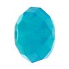 CRYSTALLIZED™ 5040  Crystal Rondelle Spacer, CRYSTALLIZED™, faceted, Caribbean Blue Opal, 6mm 
