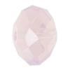 Espaciador cristal de la forma rueda de Swarovski ® 5040, facetas, Ópalo de rosa de agua, 6mm, 360PCs/Bolsa, Vendido por Bolsa
