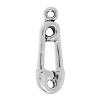 Zinc Alloy Tool Pendants, Safety Pin, plated cadmium free Approx 