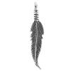 Zinc Alloy Feather Pendants, plated lead & cadmium free Approx 1.5mm 