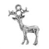 Zinc Alloy Animal Pendants, Deer, plated Approx 3.5mm, Approx 