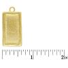 Zinc Alloy Jewelry Pendants, Rectangle, plated nickel, lead & cadmium free Approx 3.5mm 