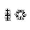 Zinc Alloy Spacer Beads, Flower, plated nickel, lead & cadmium free, 6mm, Approx 