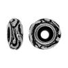 Zinc Alloy Spacer Beads, Round, plated nickel, lead & cadmium free Approx 