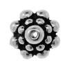 Zinc Alloy Spacer Beads, Flower, plated nickel, lead & cadmium free Approx 