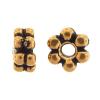 Zinc Alloy Spacer Beads, Flower, plated nickel, lead & cadmium free, 6mm, Approx 
