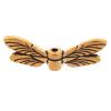 Zink-Legierung -Engels-Flügel Beads, Zinklegierung, Engel, Flügel,, plattiert, keine, 20x6mm, ca. 600PCs/kg, verkauft von kg