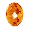 CRYSTALLIZED™ 5040  Crystal Rondelle Spacer, CRYSTALLIZED™, faceted, Topaz, 4mm 