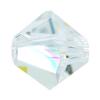 Perlas de imitado Swarovski 5301 bicono, Cristal, chapado en color AB, más tamaños para la opción, Cristal, 1440PCs/Caja, Vendido por Caja
