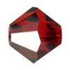 Perle bicône Xilion cristal CRYSTALLIZED™5328, CRYSTALLIZED™, facettes, 6mm Vendu par sac