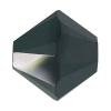 Grano de cristal Xilion bicono Swarovski ® 5328, facetas, Hematite negro2 x, 6mm, 360PCs/Bolsa, Vendido por Bolsa