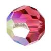 CRYSTALLIZED™ 5000 8mm Crystal Round Beads, CRYSTALLIZED™, faceted, Padparadscha AB, 8mm 