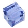 CRYSTALLIZED™ 5601 8mm Crystal Cube Bead, CRYSTALLIZED™, faceted, Tanzanite, 8mm 