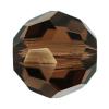 CRYSTALLIZED™ 5000 5mm Crystal Round Beads, CRYSTALLIZED™, faceted, Smoked Topaz, 5mm 