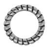 Zinc Alloy Linking Ring, Donut, plated, textured 10.9mm Approx 7mm, Approx 