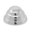 Sterling Silver Bead Caps, 925 Sterling Silver, Cone, plated 5mm 