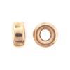 Zinc Alloy Jewelry Beads, Rondelle, plated Approx 