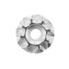 Zinc Alloy Spacer Beads, Flower, plated nickel, lead & cadmium free, 4mm, Approx 