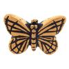 Zinc Alloy Animal Beads, Butterfly, plated Approx 