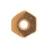 Zinc Alloy Spacer Beads, Polygon, plated nickel, lead & cadmium free, 4mm, Approx 