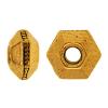 Zinc Alloy Spacer Beads, Polygon, plated nickel, lead & cadmium free, 5mm, Approx 