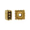 Zinc Alloy Spacer Beads, Squaredelle, plated nickel, lead & cadmium free 