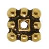 Zinc Alloy Spacer Beads, Squaredelle, plated nickel, lead & cadmium free, 5mm, Approx 